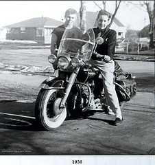 Young Bob On Harley